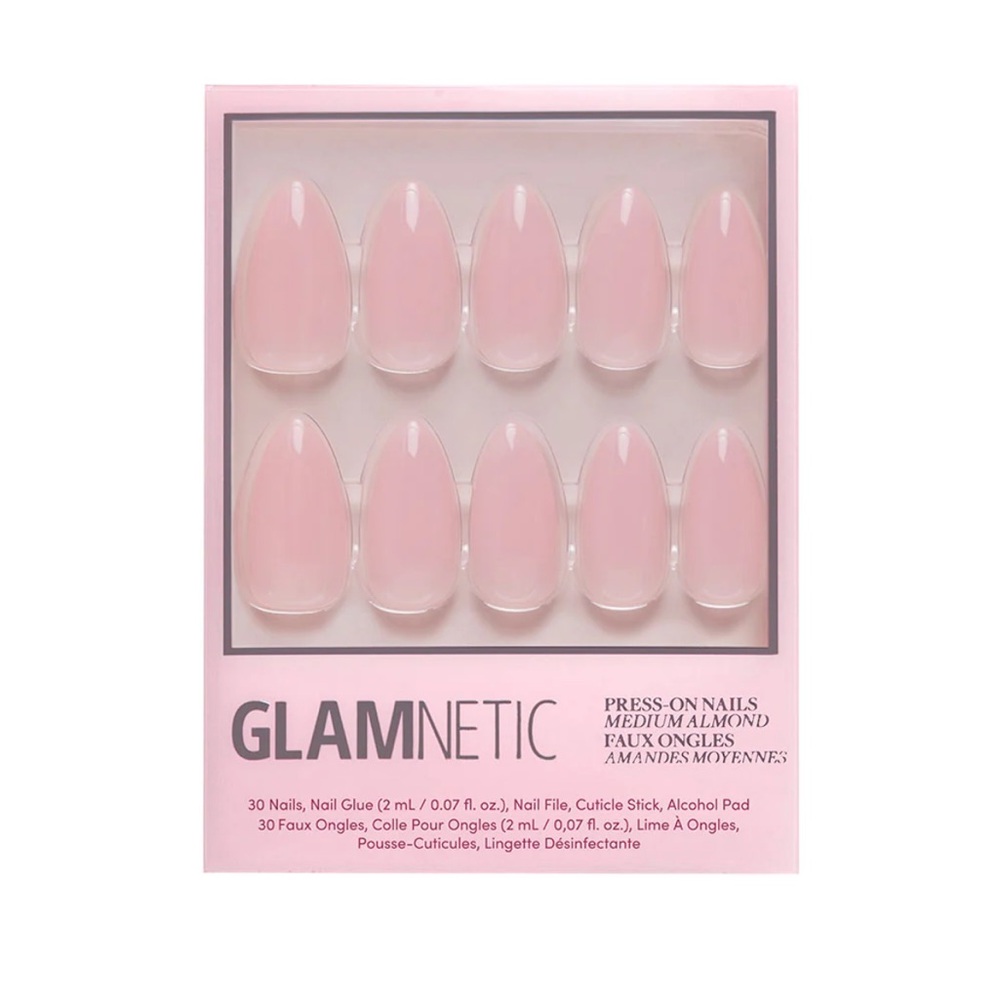 NIB GLAMNETIC
Press-On Nail Kit